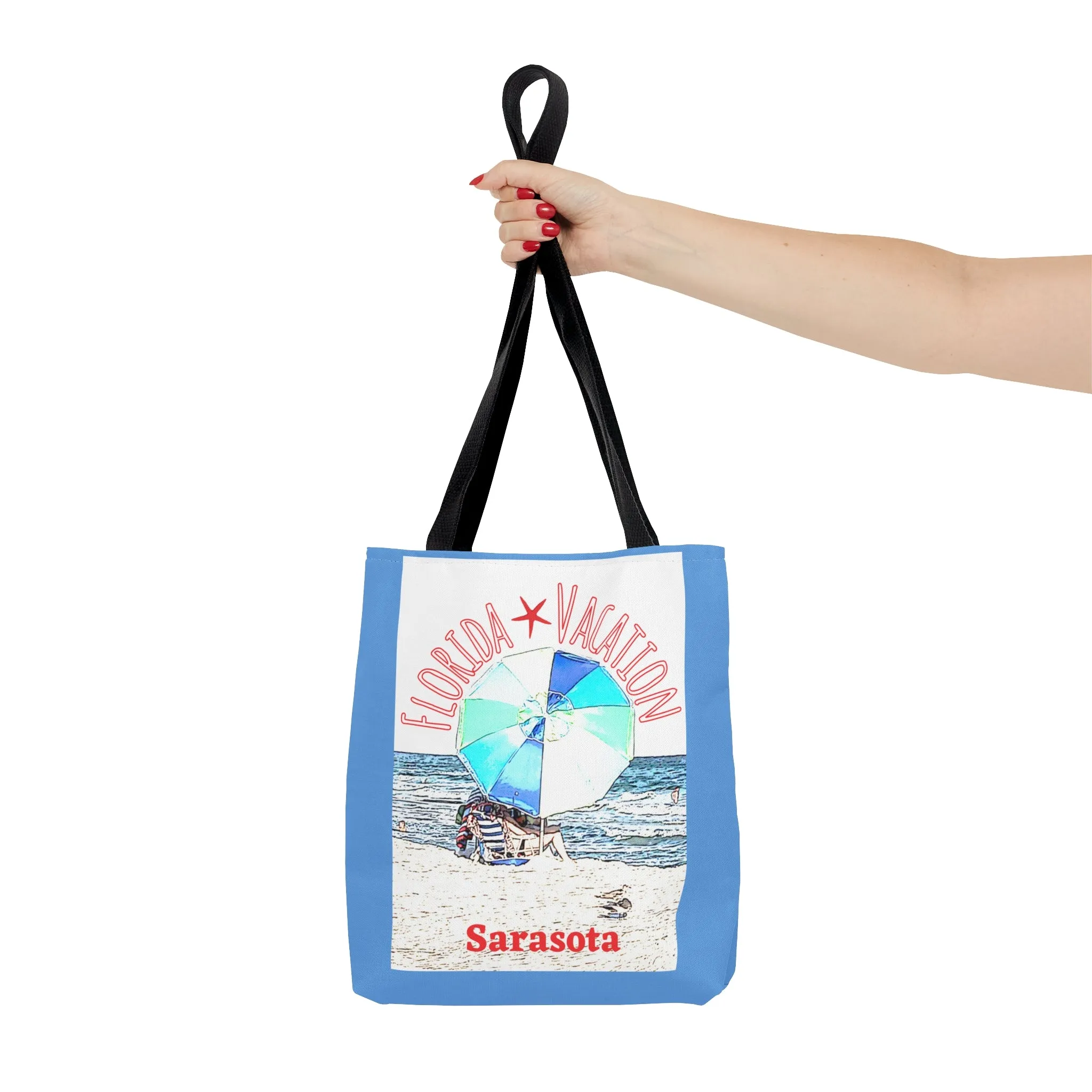 Florida Vacation Sarasota - AOP Tote Bag