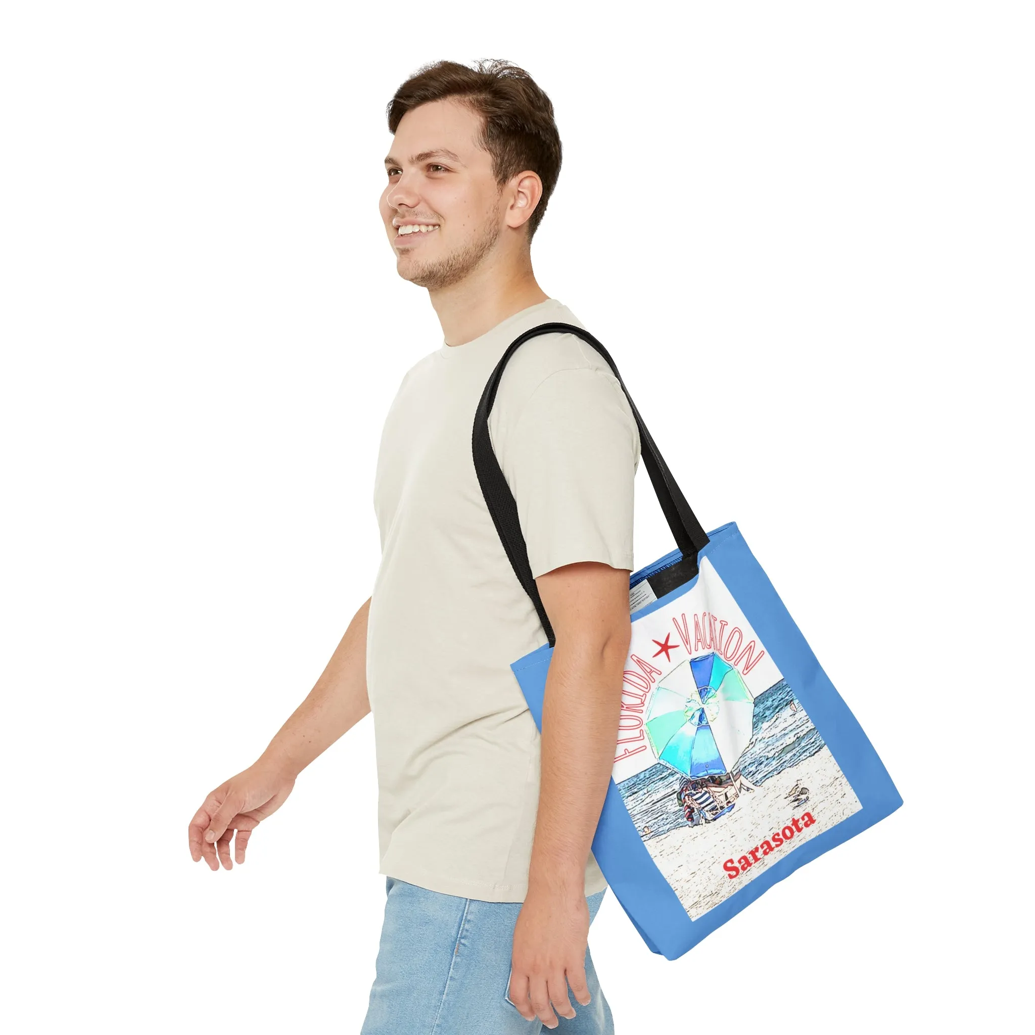 Florida Vacation Sarasota - AOP Tote Bag
