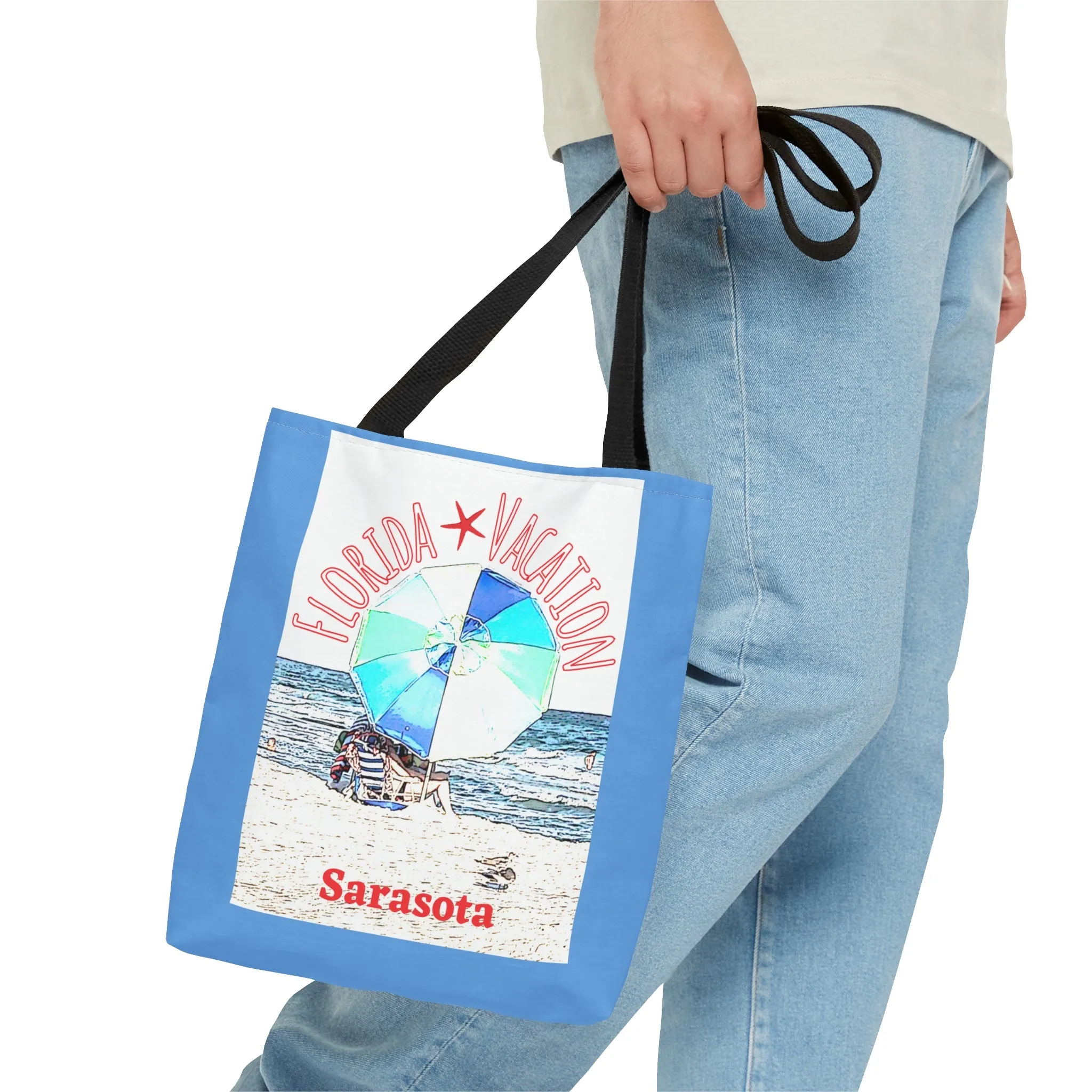 Florida Vacation Sarasota - AOP Tote Bag