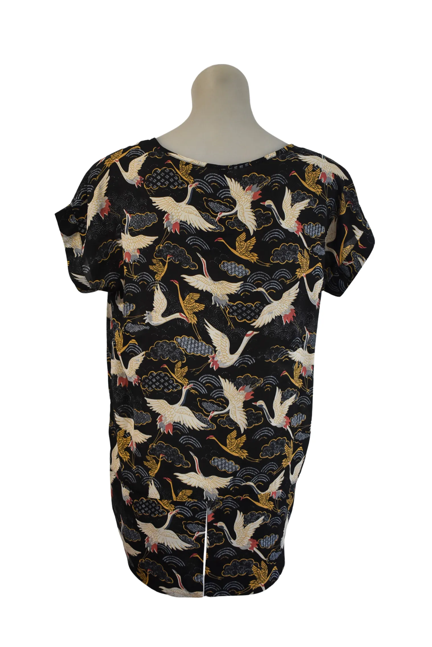 Foil Heron mesh blouse, 10