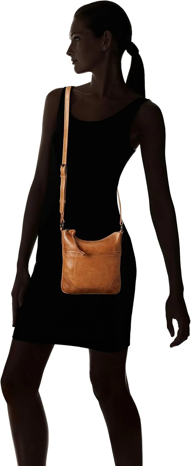 Frye Women's Melissa Swing Pack Zip Crossbody Bag, Handbag with Adjustable Strap & Pockets