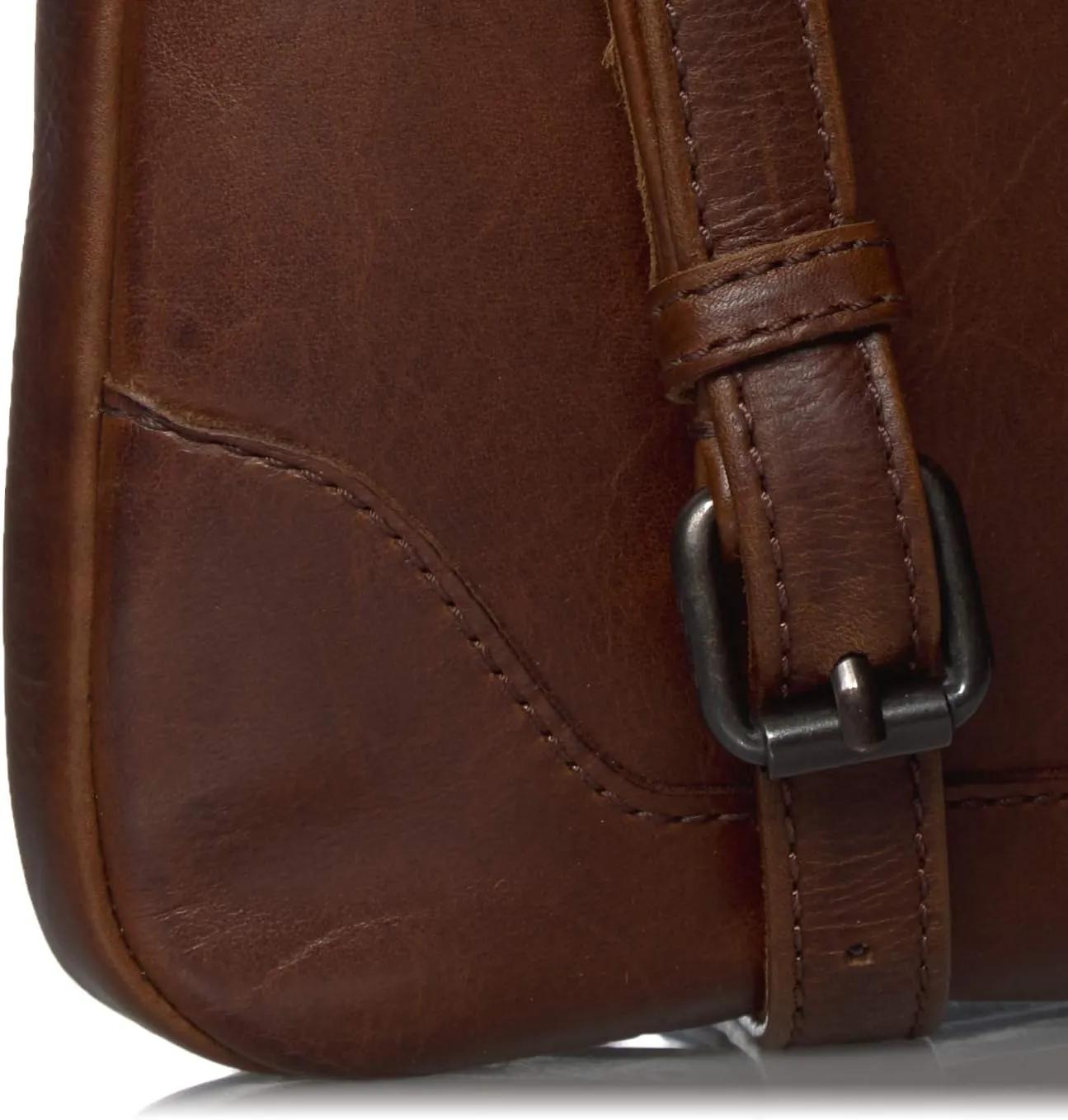 Frye Women's Melissa Swing Pack Zip Crossbody Bag, Handbag with Adjustable Strap & Pockets