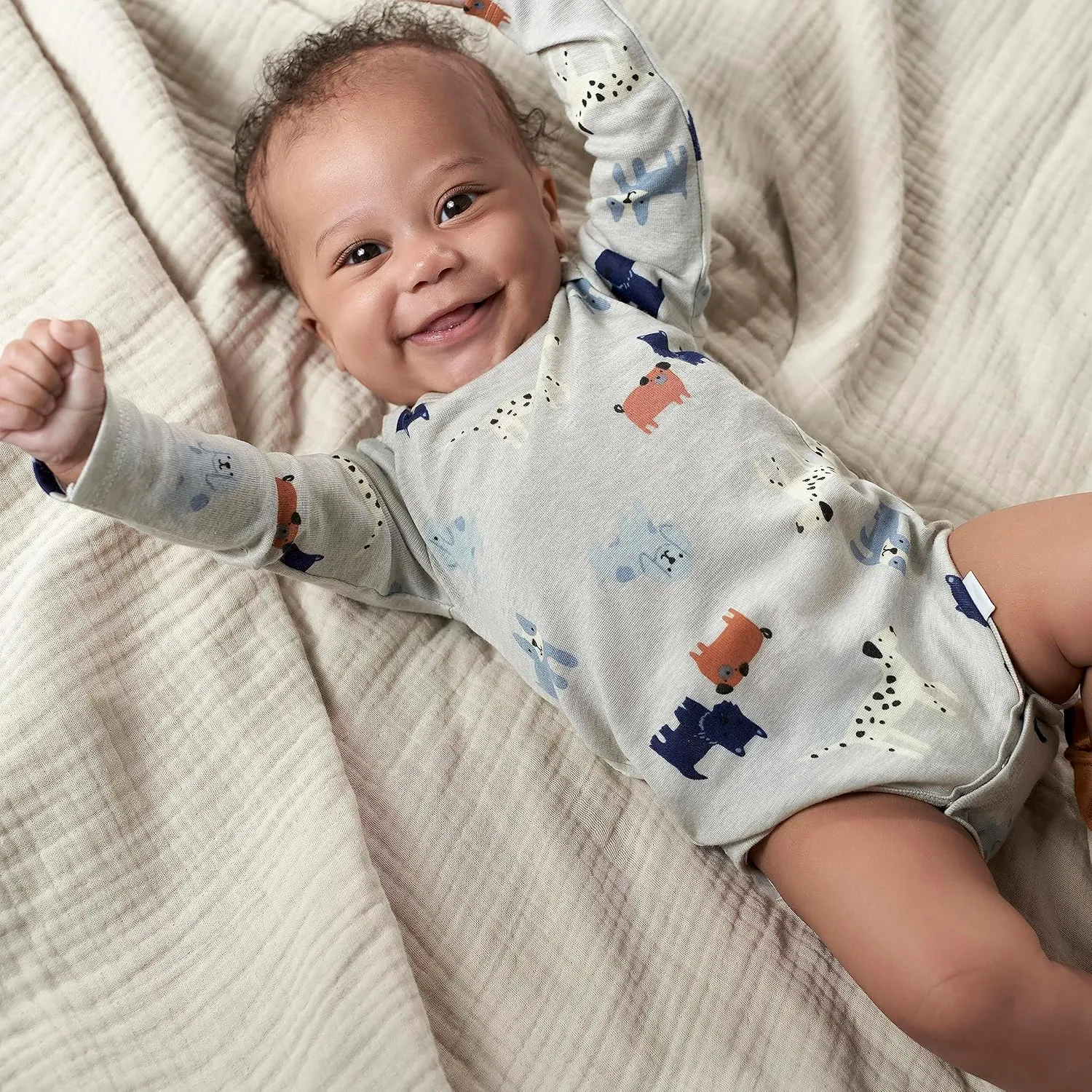 Gerber Baby Boys' 6-Pack Long-Sleeve Onesies Bodysuit