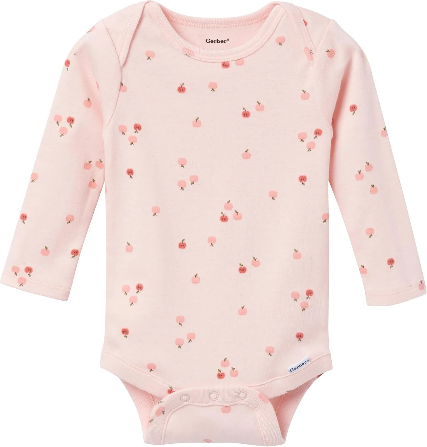 Gerber Baby Girls' 6-Pack Long-Sleeve Onesies Bodysuits