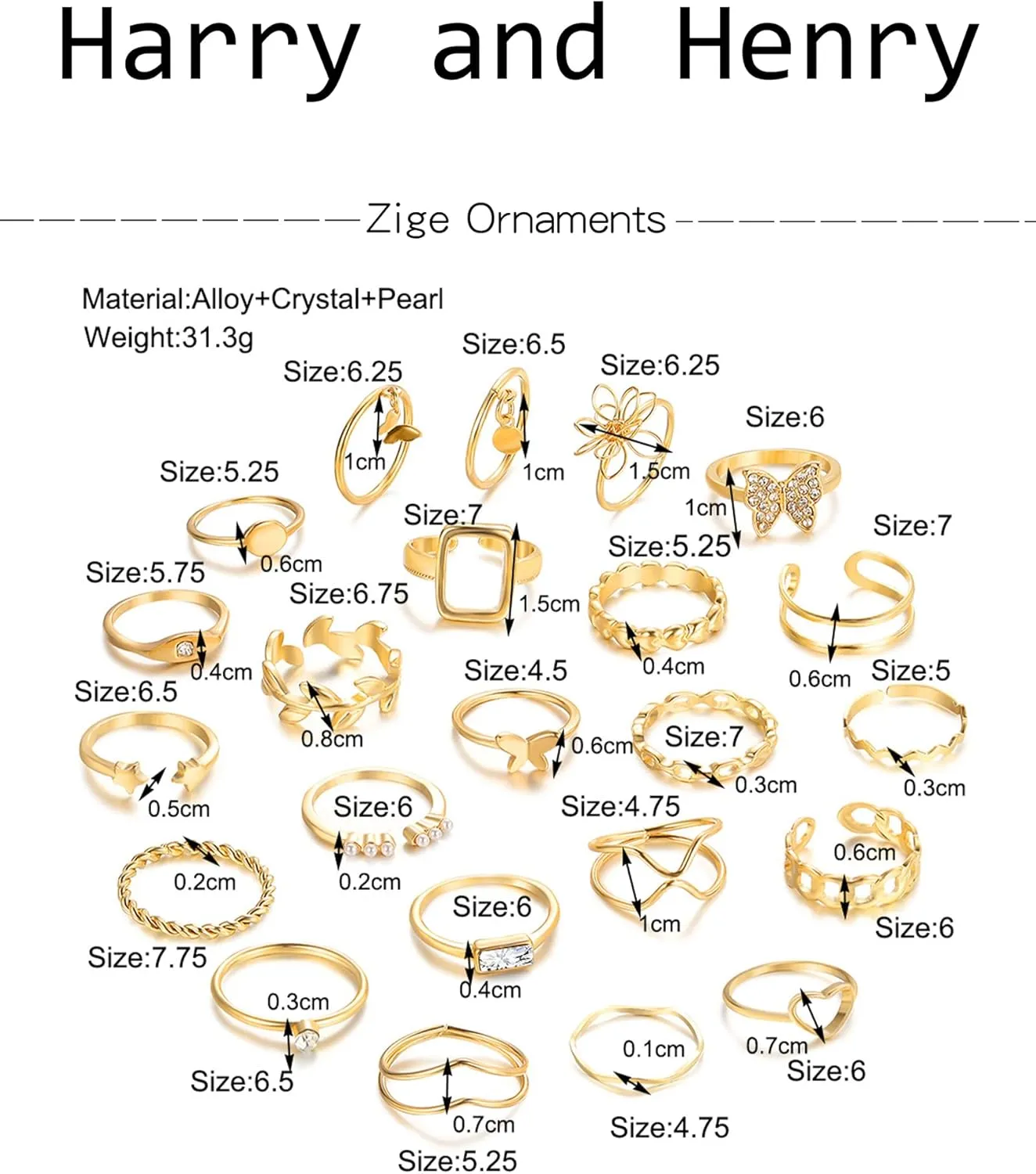 Gold Stackable Rings for Women Gifts Trendy Stuff Simple Star Moon Heart Knuckle Ring Set Boho Cute Stuff Gold Ring Pack Jewelry Birthday Mothers Day Gifts