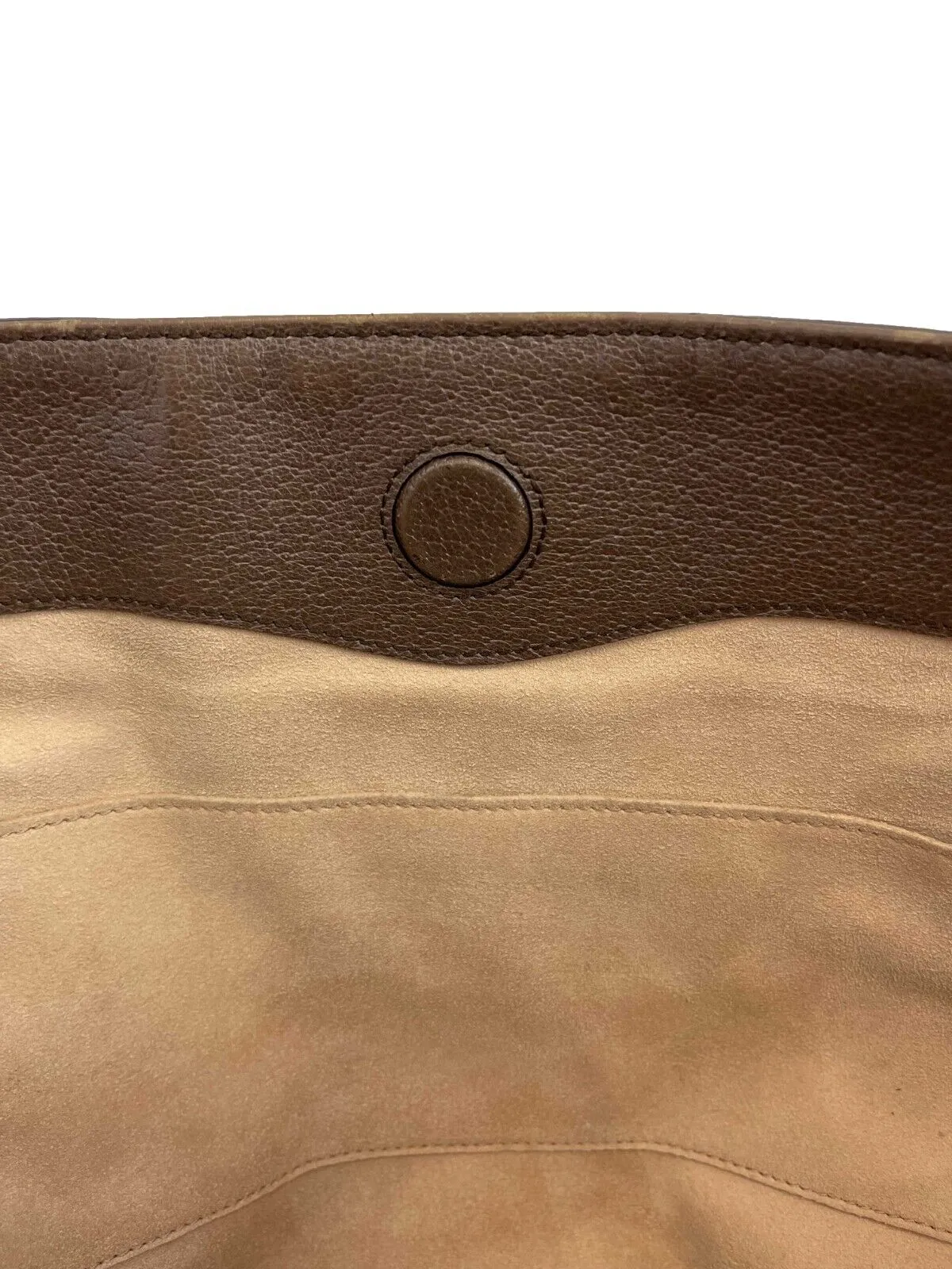 Gucci Medium Ophidia Tote Beige Brown GG Supreme Canvas Shoulder Bag