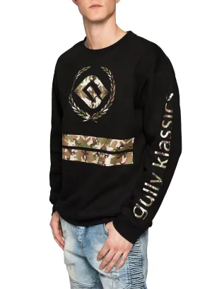 Gully Klassics Camo Crewneck