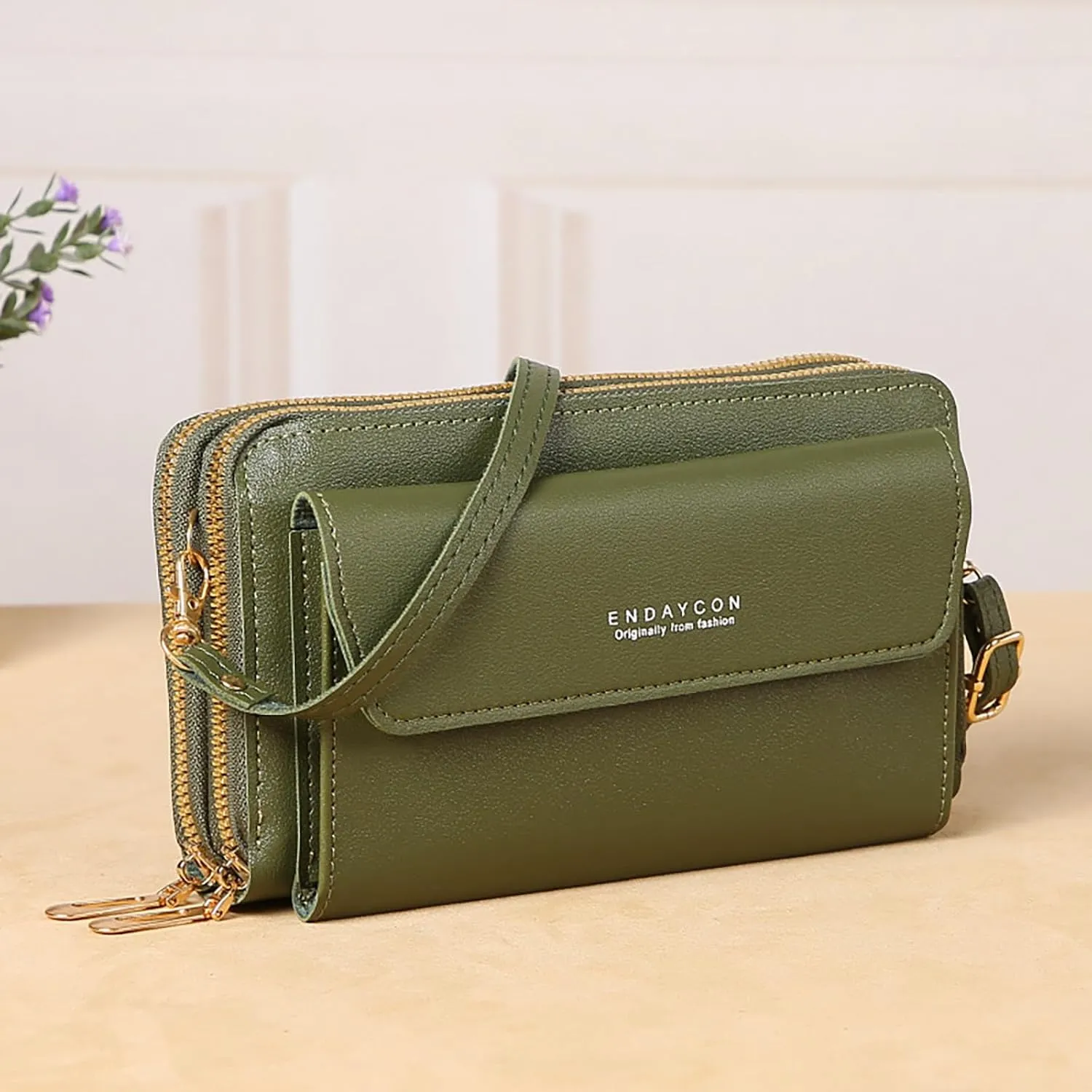 Handbags for Womens PU Leather Zipper Shoulder Bag Satchel Bags Crossbody Strap Casual Fashion Roomy Purses