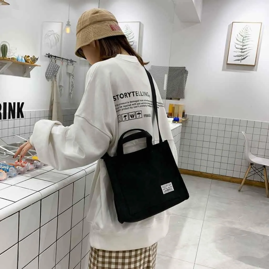 Handbags for Womens Snap Closure Canvas Tote Bag Purse Roomy Crossbody Fashion Top Handle Satchel Hobo Shoulder Bags