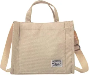 Handbags for Womens Snap Closure Canvas Tote Bag Purse Roomy Crossbody Fashion Top Handle Satchel Hobo Shoulder Bags