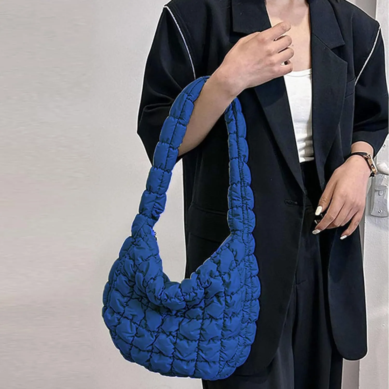 Handbags for Womens Soft Cloud Shoulder Purse Satchel Bags Roomy Capacity Fashion Waterproof Hobo Tote Bag