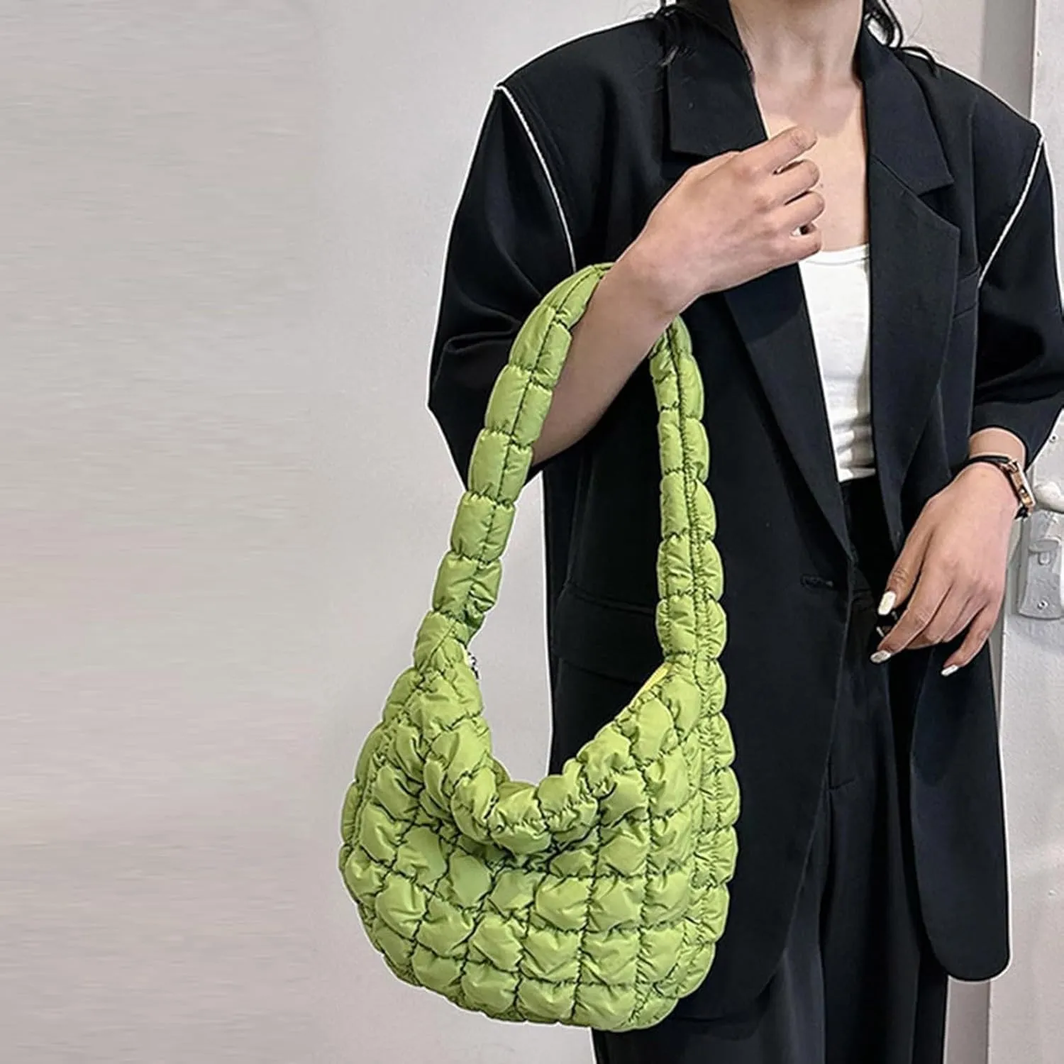 Handbags for Womens Soft Cloud Shoulder Purse Satchel Bags Roomy Capacity Fashion Waterproof Hobo Tote Bag
