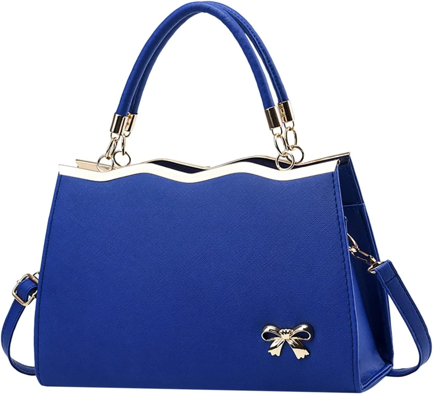 Handbags for Womens Top Handle Shoulder Purse Satchel PU Leather Fashion Bags Roomy Zipper Tote Bag