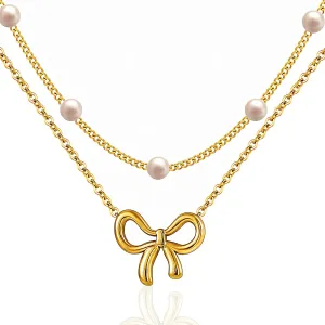 Heart Chain Necklaces Gold Heart Necklaces Layered Stainless Steel Jewelry Choker Pendant Necklace Heart Necklace for Women