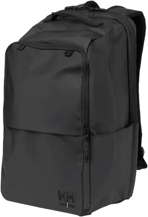 Helly-Hansen Barcode Backpack 35L - Unisex Waterproof Backpacks for Outdoor Adventures, Travel, and Everyday Use, 990 Black - STD