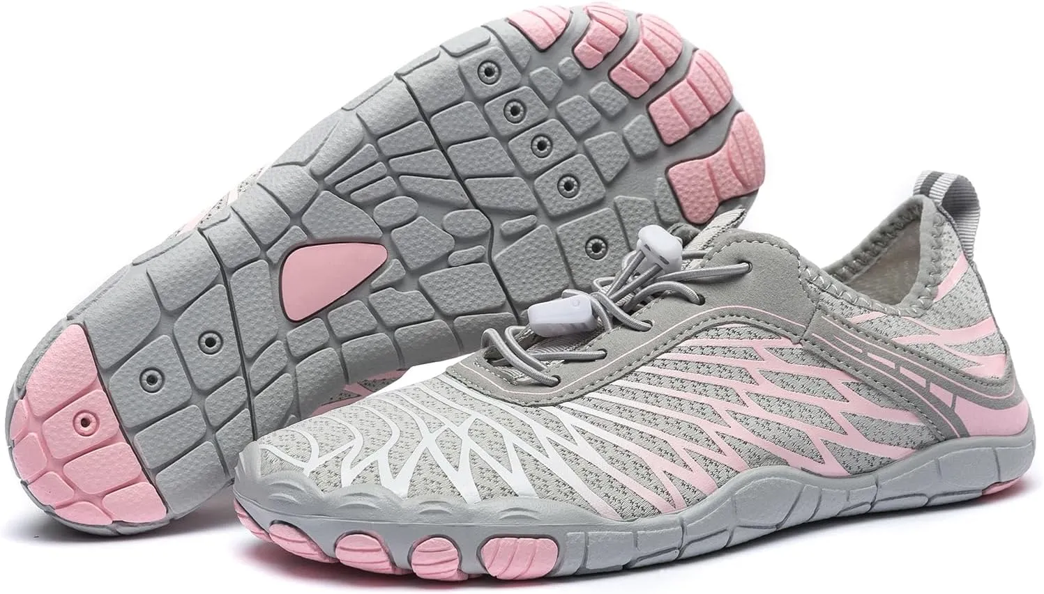 Hike Barefoot Shoes for Women Men Breathable & Non-Slip Athletic Footwear Wide Toe Water Shoes