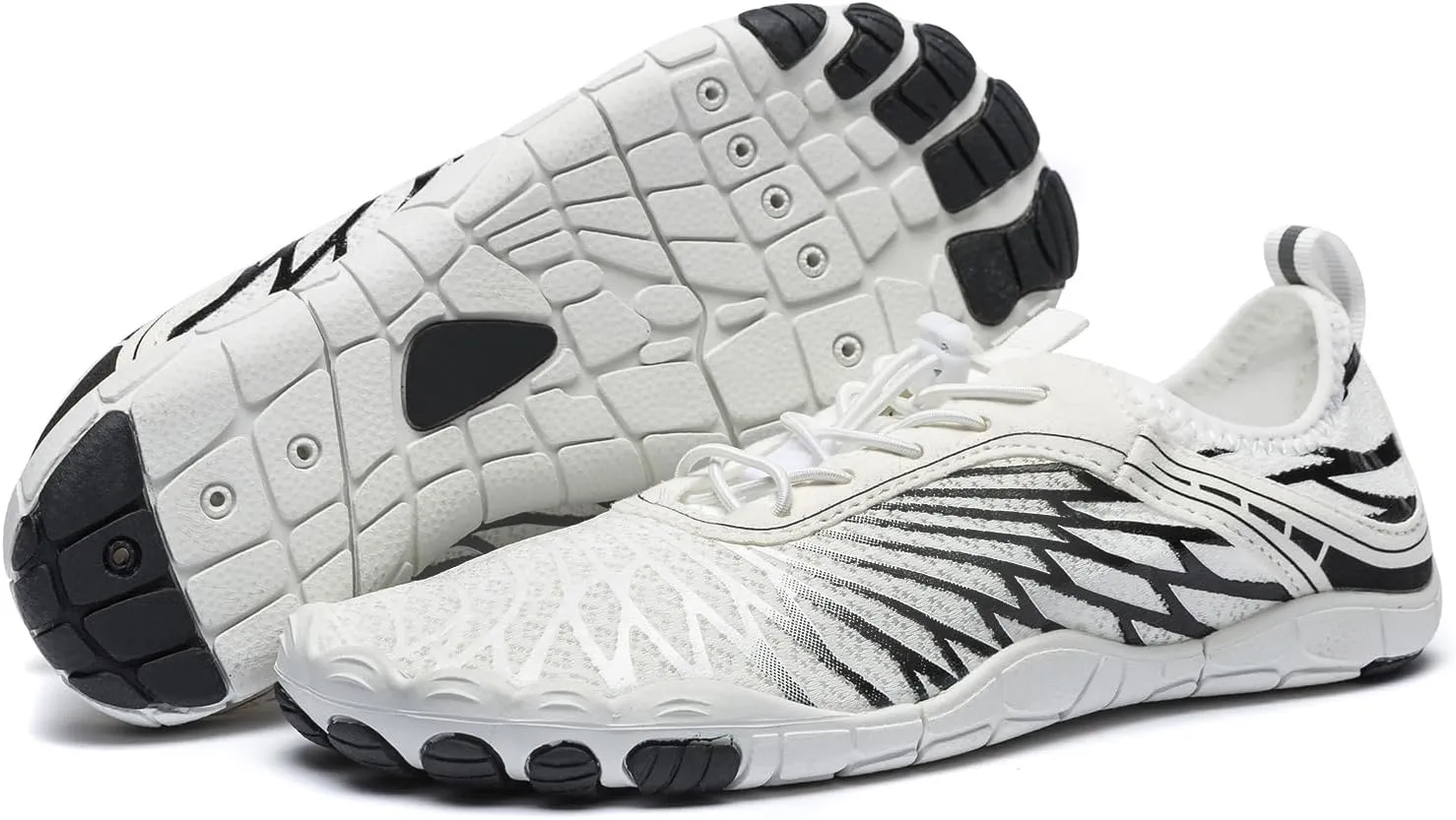 Hike Barefoot Shoes for Women Men Breathable & Non-Slip Athletic Footwear Wide Toe Water Shoes