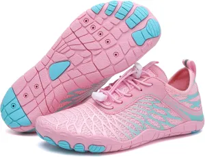 Hike Barefoot Shoes for Women Men Breathable & Non-Slip Athletic Footwear Wide Toe Water Shoes
