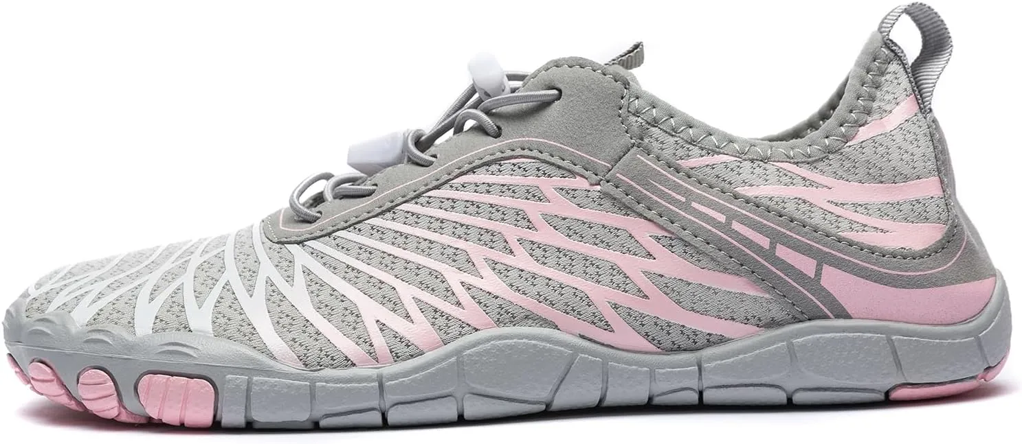 Hike Barefoot Shoes for Women Men Breathable & Non-Slip Athletic Footwear Wide Toe Water Shoes