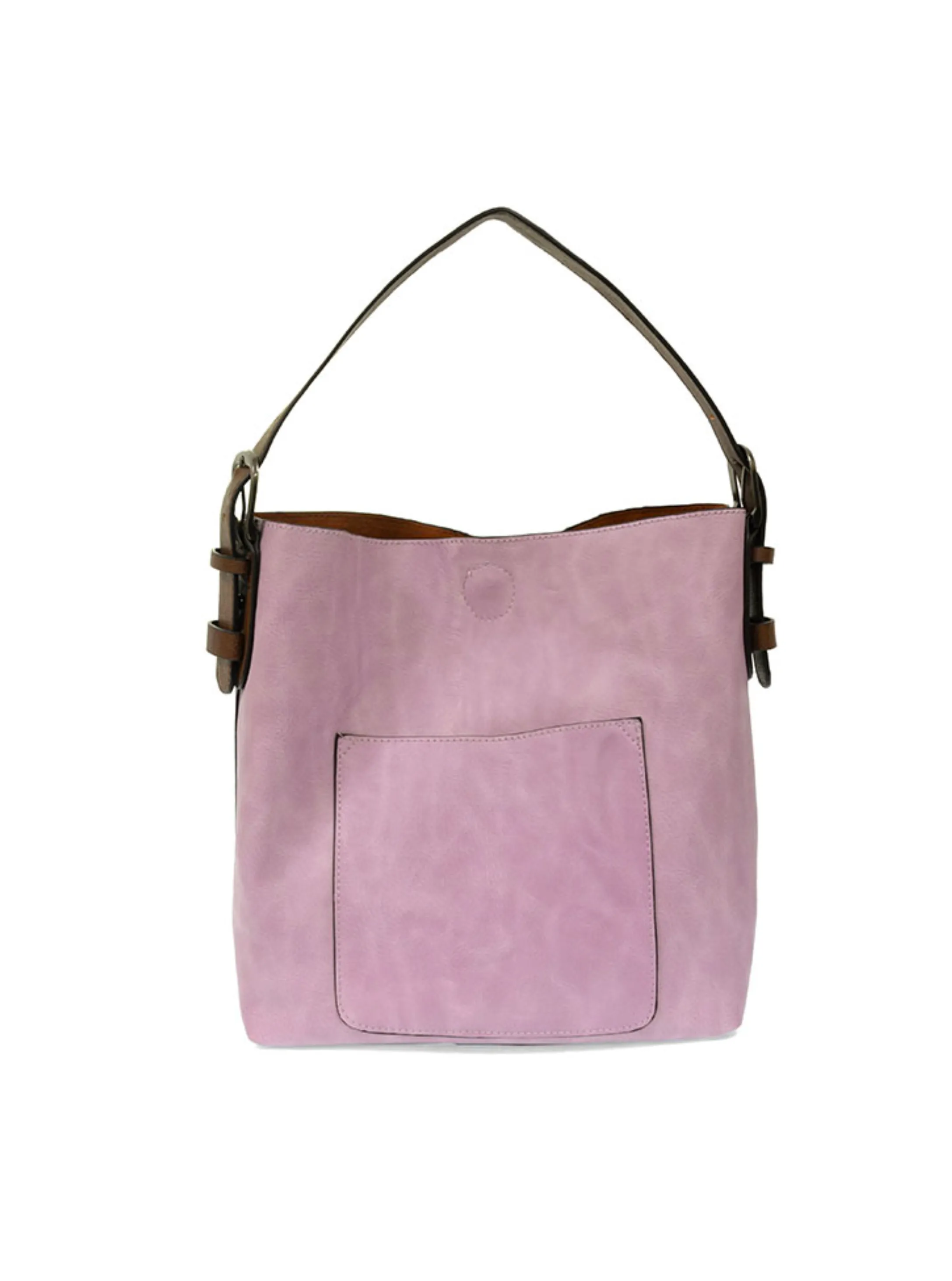 Hobo Coffee Handle Handbag [Soft Purple-L8008]