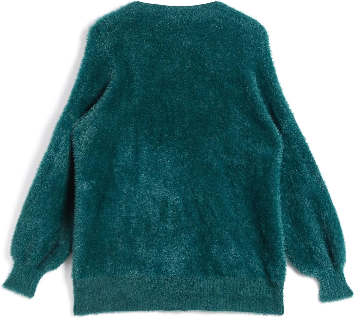 JASCLS Women's Trendy Casual Loose Oversized Color Block Long Sleeve Open Front Sweater Cardigans for Women