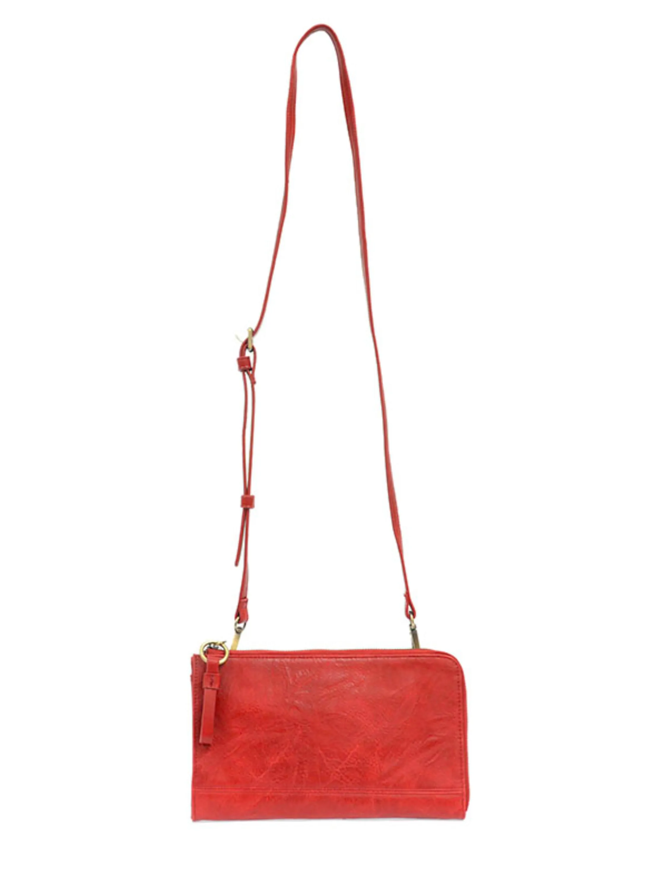 Karina Convertible Wristlet & Wallet [Red-L8082]