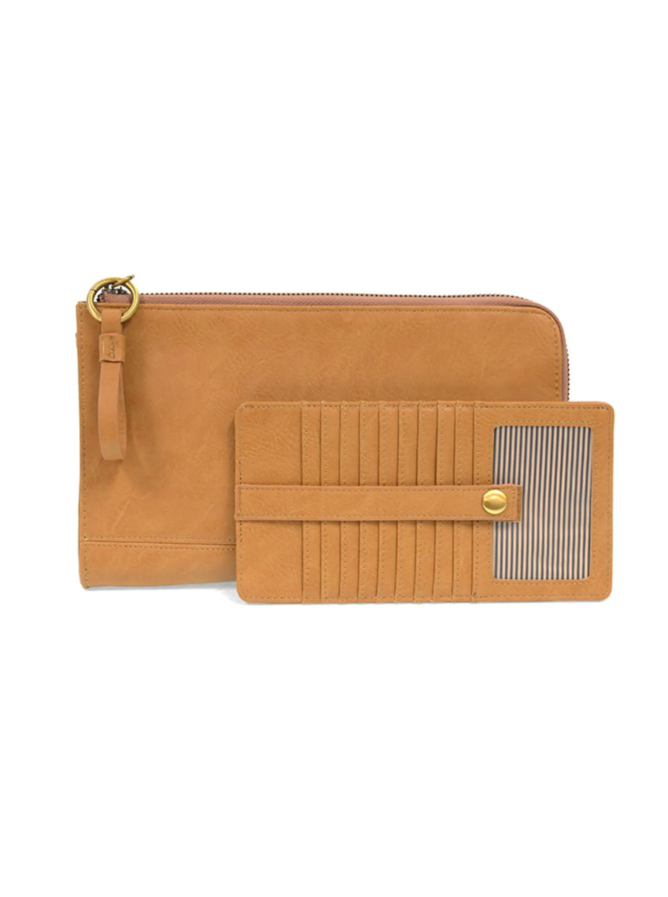 Karina Convertible Wristlet & Wallet [Wheat-L8082]
