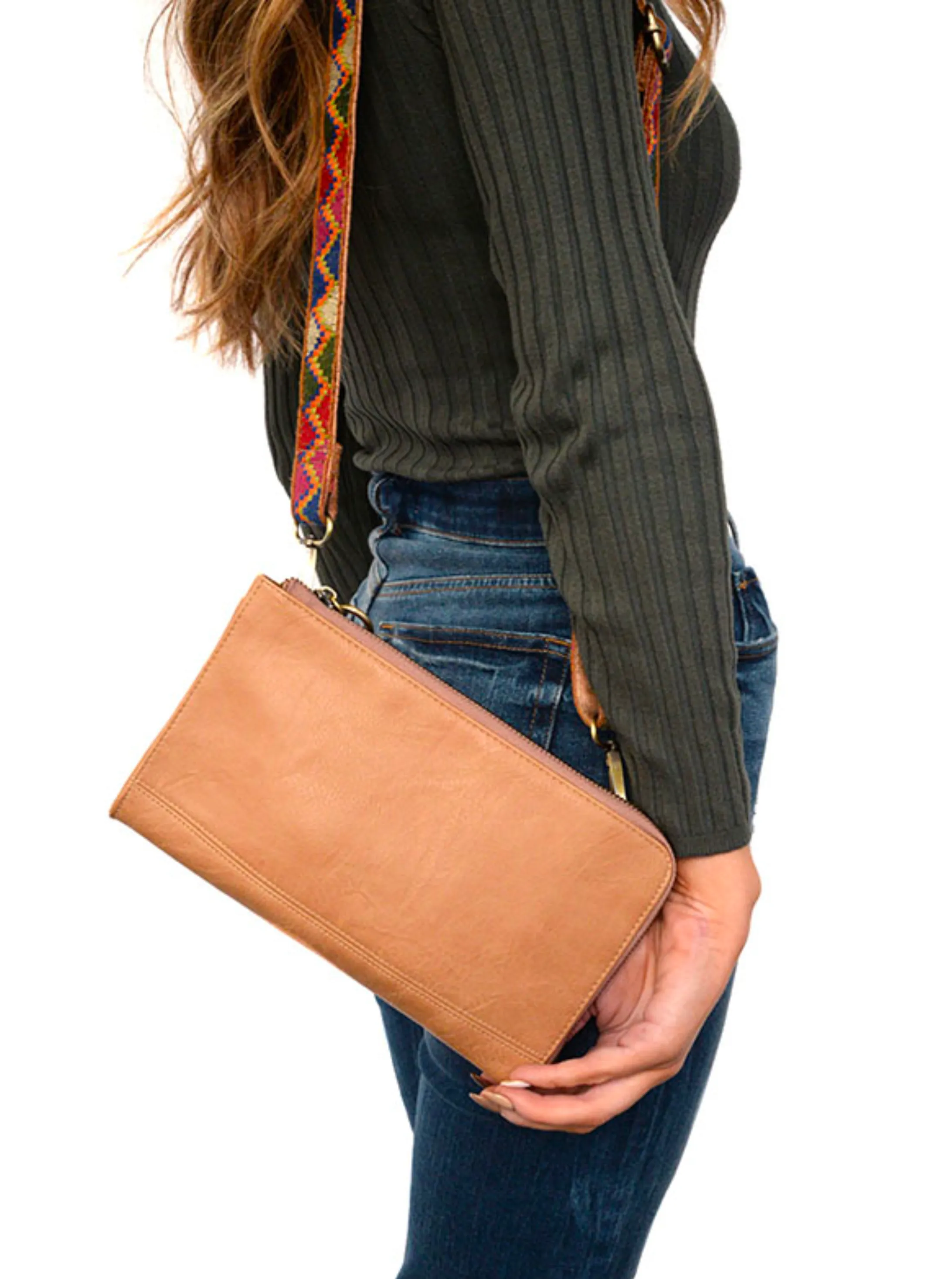 Karina Convertible Wristlet & Wallet [Wheat-L8082]