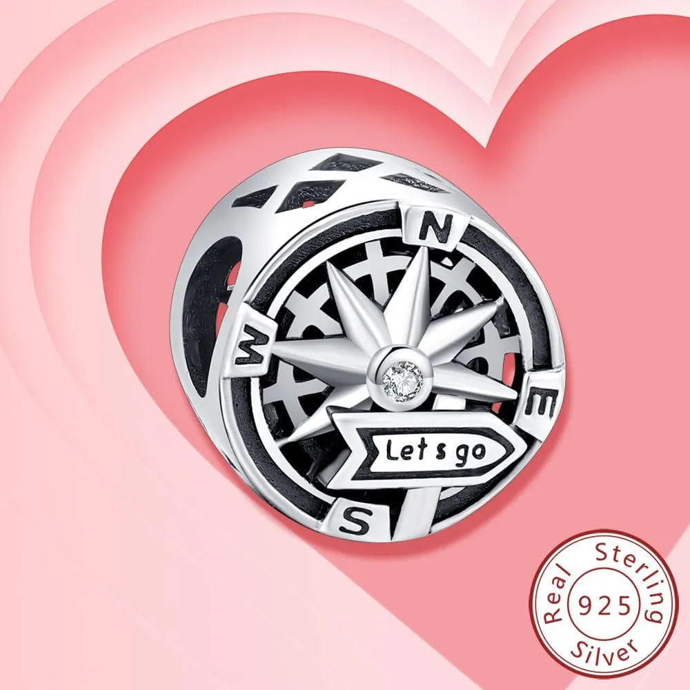 KEQ Magic Castle Dangle Charm Fit for Pandora Bracelets 925 Sterling Silver Pumpkin Carriage Beads Charm Gifts for Her