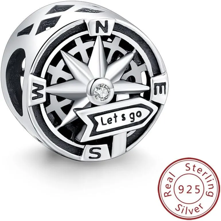 KEQ Magic Castle Dangle Charm Fit for Pandora Bracelets 925 Sterling Silver Pumpkin Carriage Beads Charm Gifts for Her