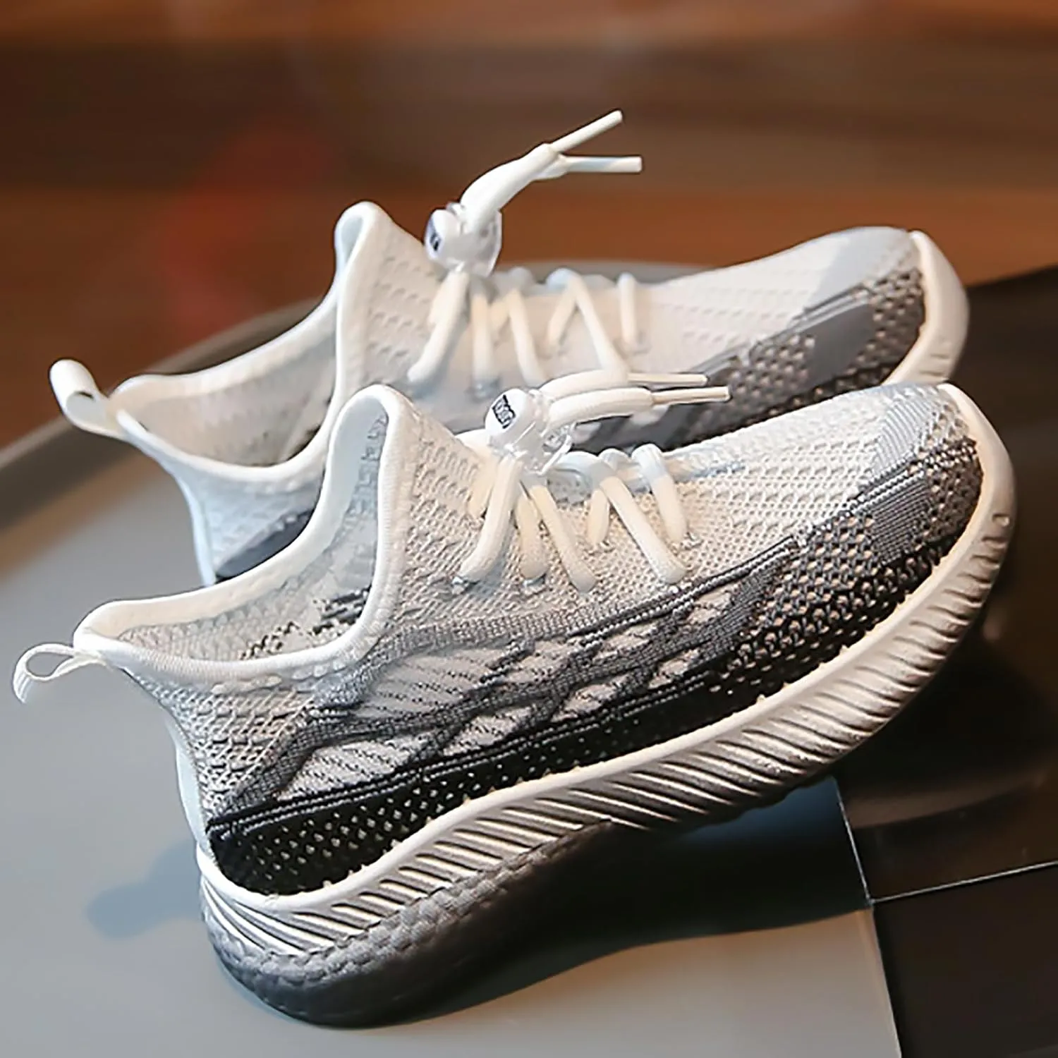 Kids Outdoor Sneakers Boys Non Slip Running Shoes Girls Walking Shoe Athletic Sports Tennis Shoes for Boys(Toddler/Little Kid/Big Kid)