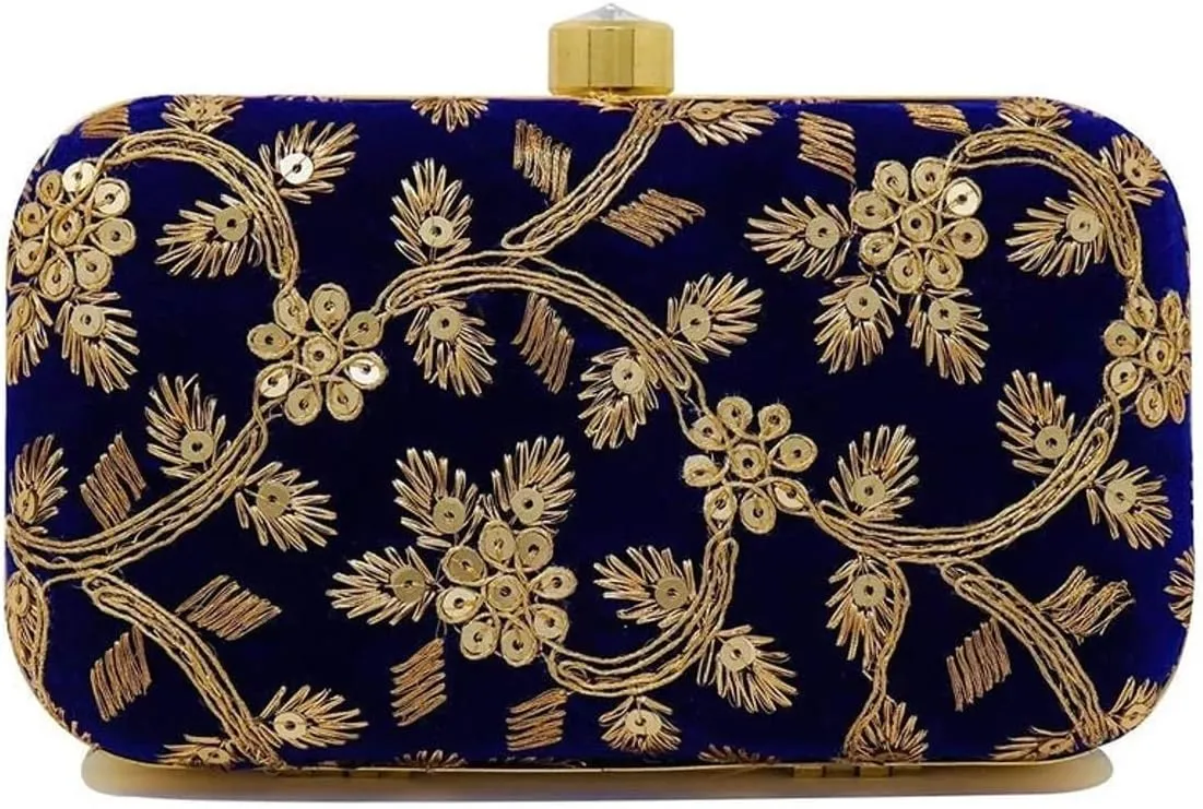 KUMKUM FASHIONS Clutch Purse for Women Evening Bags | Handbags for Wedding | Women's Handbags | Clutches | Wedding Gifts