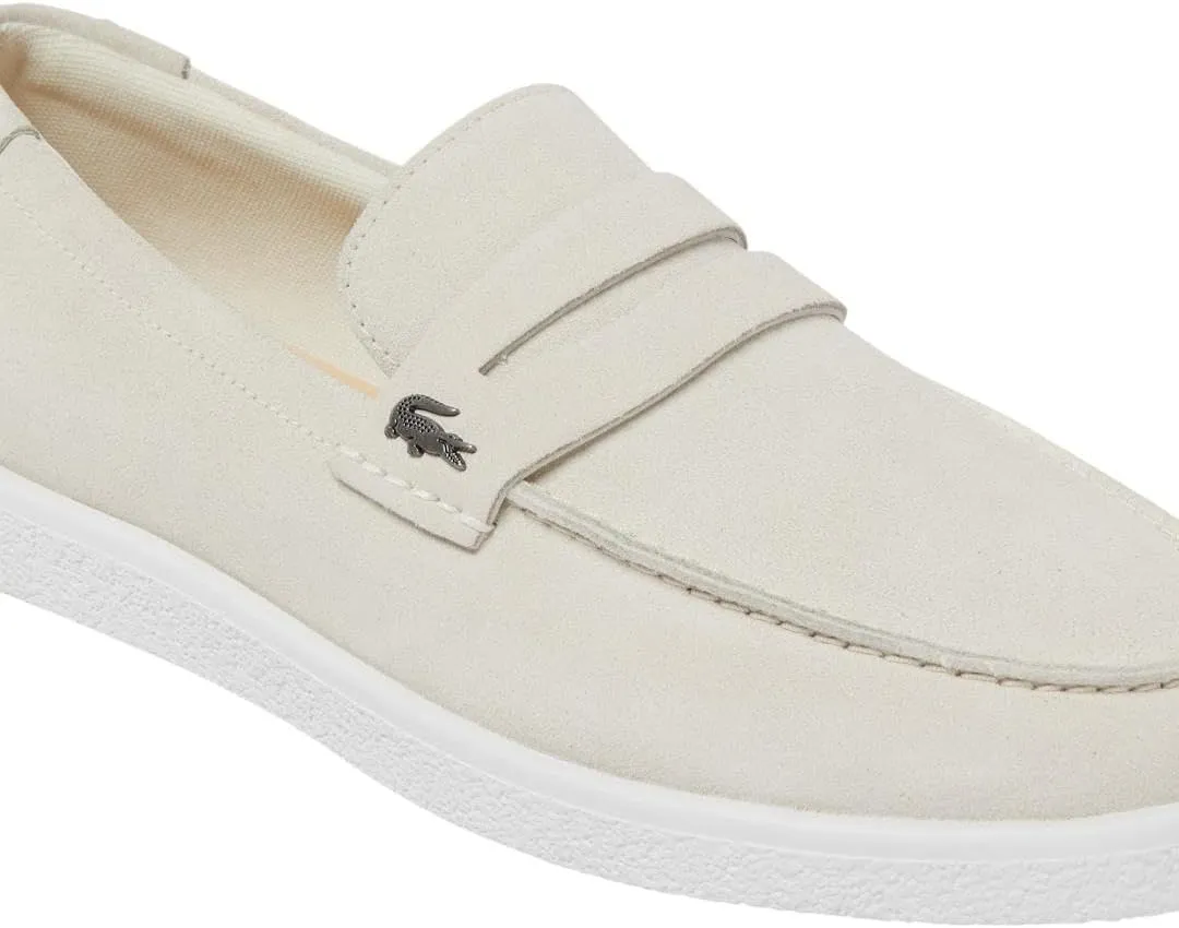 Lacoste Men's Cochet Suede Slip Ons