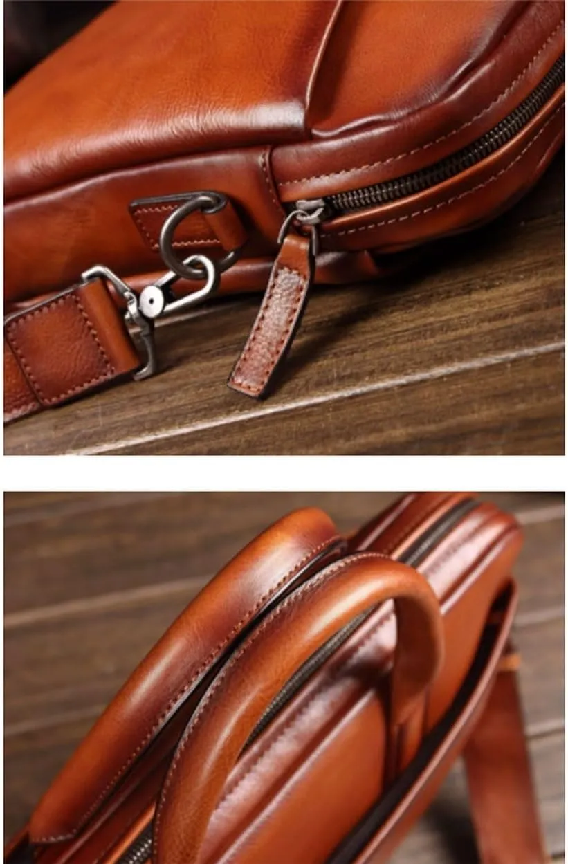 Laptop Bags Briefcases Men's Genuine Leather Shoulder Bags Handbags Messenger Bags Luggage Bags Totes