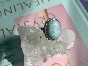 Larimar Acacia Ring (US 6.5)
