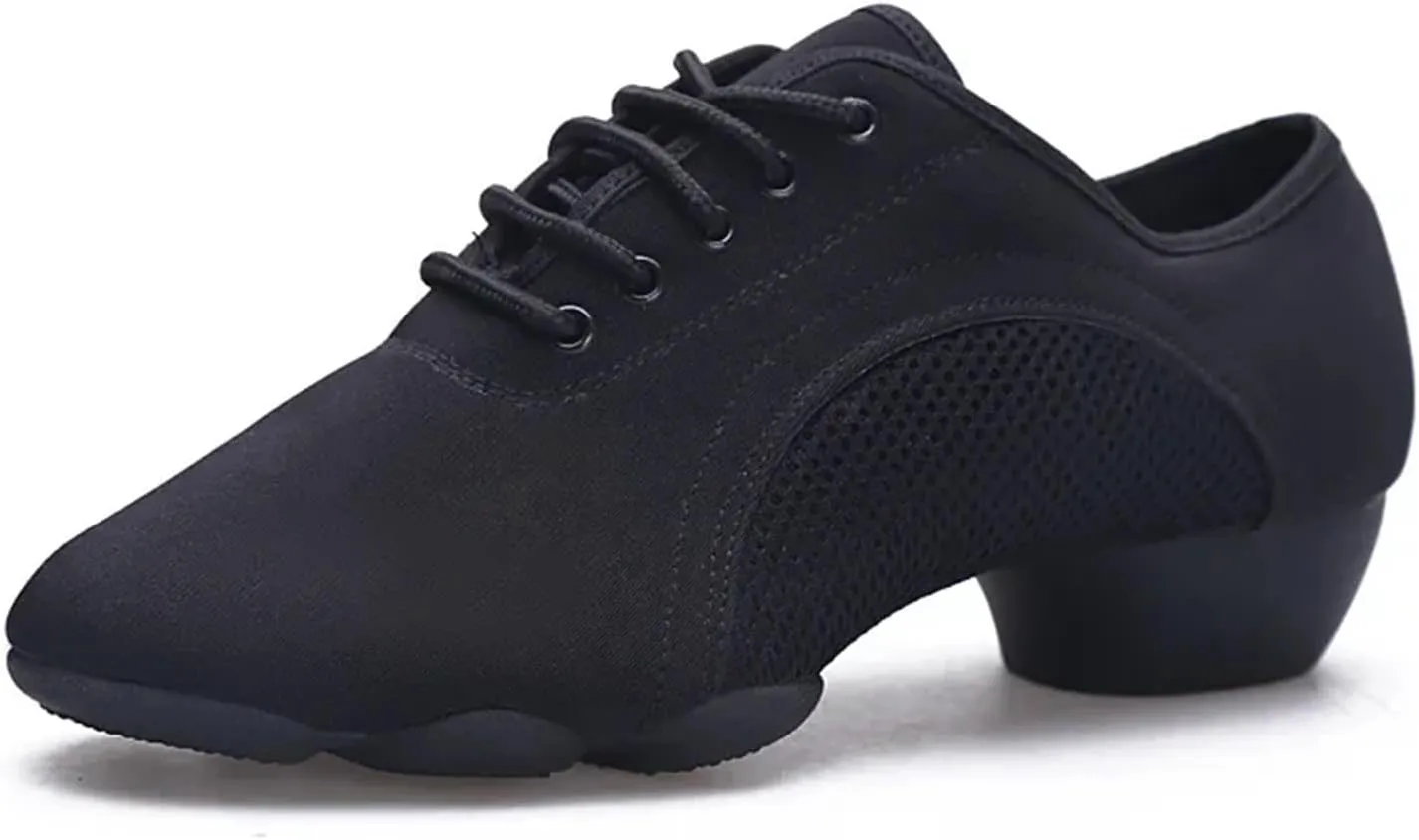 Latin Dance Shoes Men Adult Men Women Low Heel Teacher Shoe Latin Dancing Body Shape Training Cha-Cha Dance Shoes Breath Sneakers