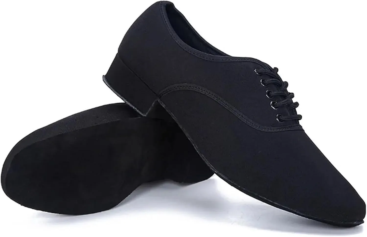 Latin Dance Shoes Men Men Professional Black Oxford Upper Latin Salsa Shoe Modern Jazz Sneaker for Low Heel Tango Ballroom Dance Shoes