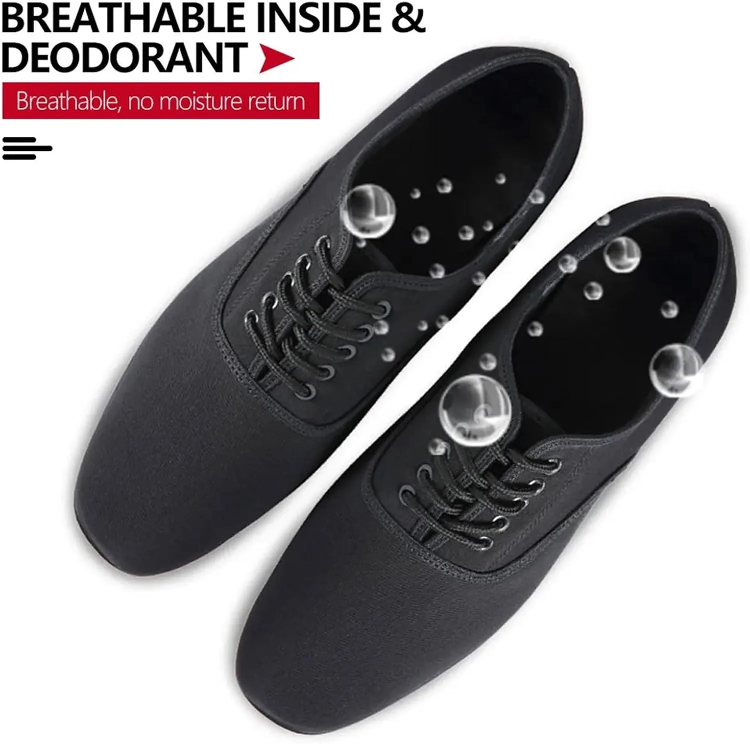 Latin Dance Shoes Men Men Professional Black Oxford Upper Latin Salsa Shoe Modern Jazz Sneaker for Low Heel Tango Ballroom Dance Shoes