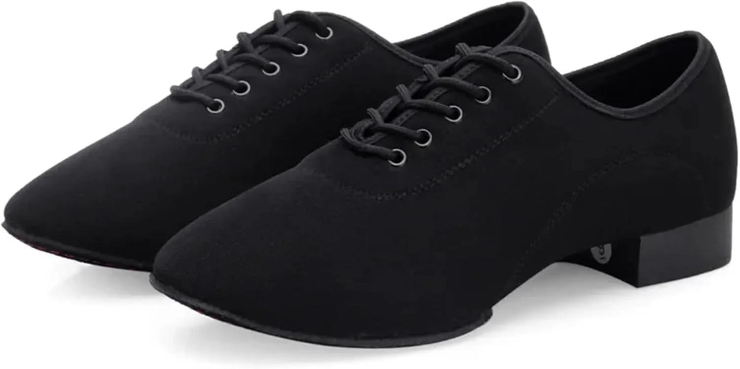 Latin Dance Shoes Men Men's Ballroom Latin Dance Shoes Jazz Shoes Sneakers for Men Low Heel Professional Practice Dancing Shoes