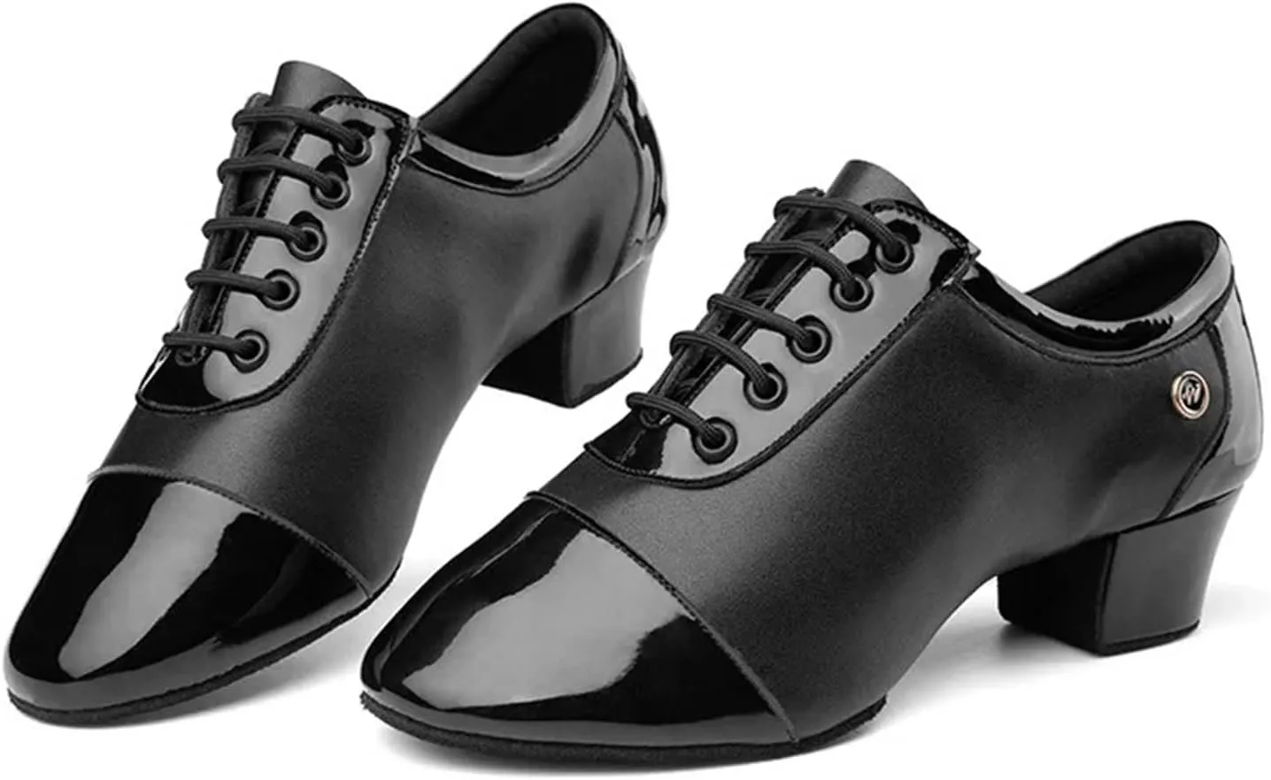 Latin Dance Shoes Men Modern Men's Ballroom Tango Latin Dance Shoe Man Split Indoor Soft Sole Black White Dance Shoes