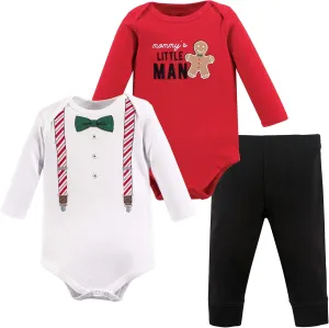 Little Treasure Unisex Baby Cotton Bodysuit and Pant Set