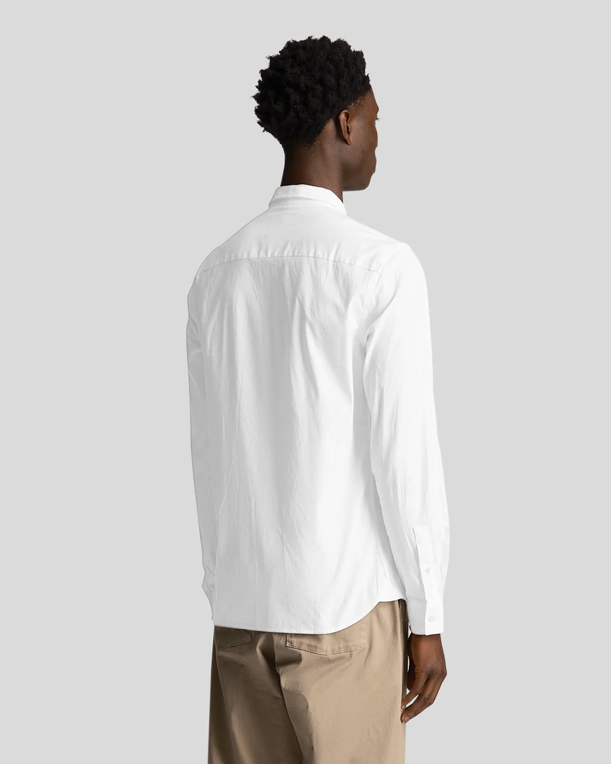 LS Slim Fit Poplin Shirt