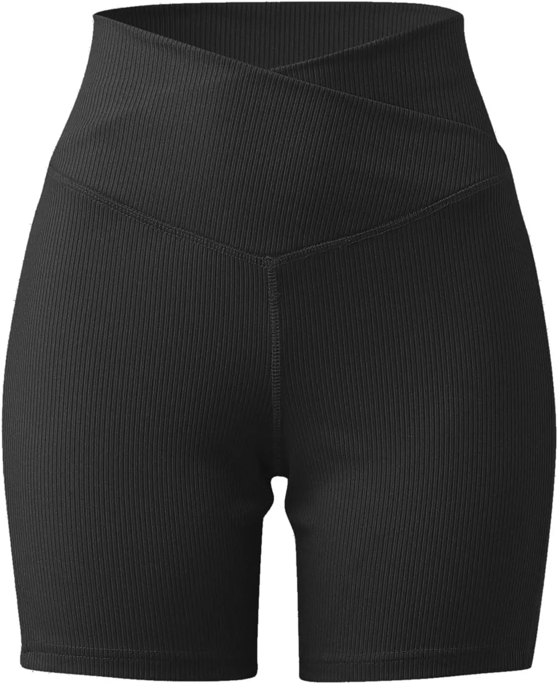 Maternity Yoga Shorts Biker Women High Waisted Shorts Shorts Butt Cross Waist Workout Lifting V Yoga Shorts