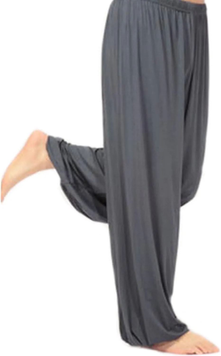 Men Super Soft Harem Pants Modal Yoga Pants Elastic Pilates Pants Sport Pants