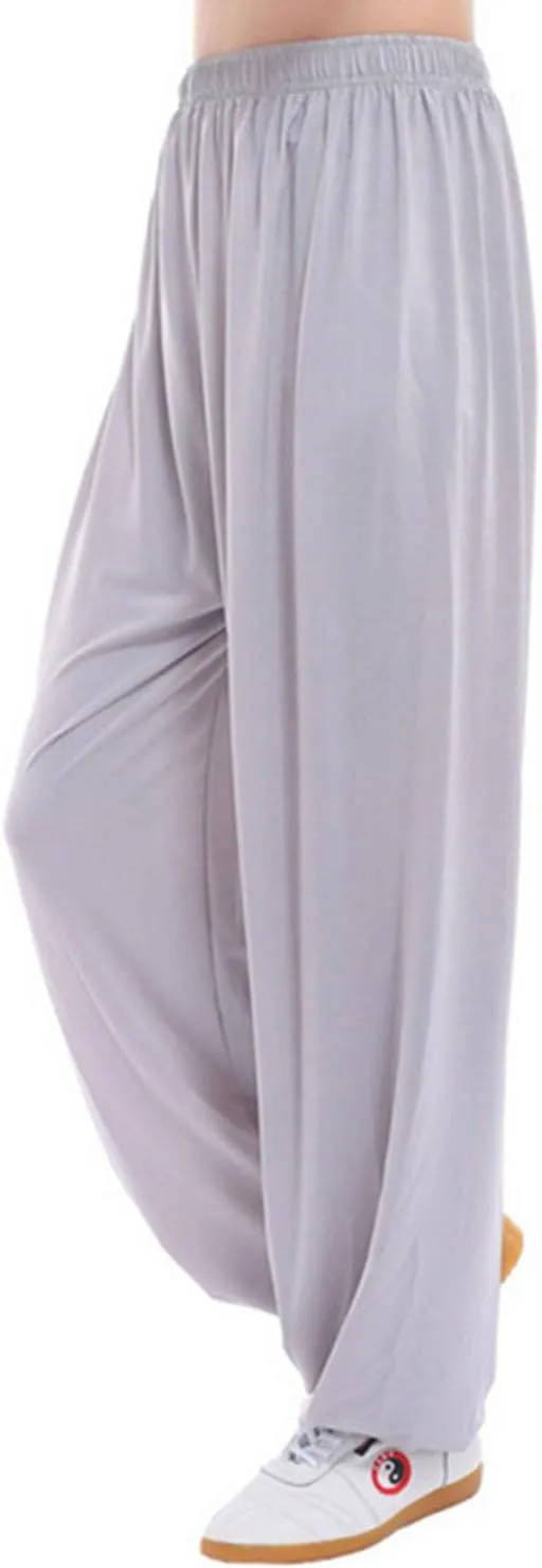 Men Super Soft Harem Pants Modal Yoga Pants Elastic Pilates Pants Sport Pants