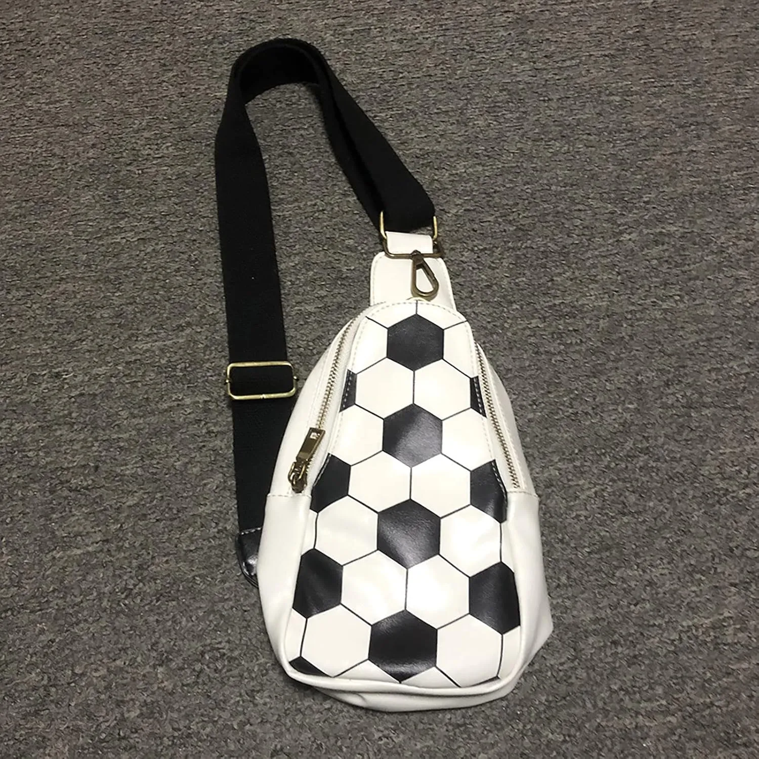 Men Women Baseball Shoulder Bags Chest Bag Sports Baseball Messenger Bags Messenger Satchel Bag for (Yellow, One Size)