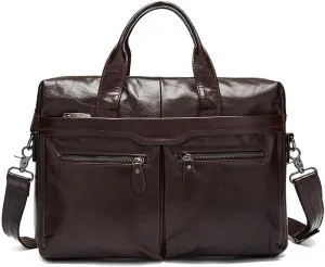 Men's Business Bag Shoulder Bag Carrying Briefcase Shoulder Crossbody Bag