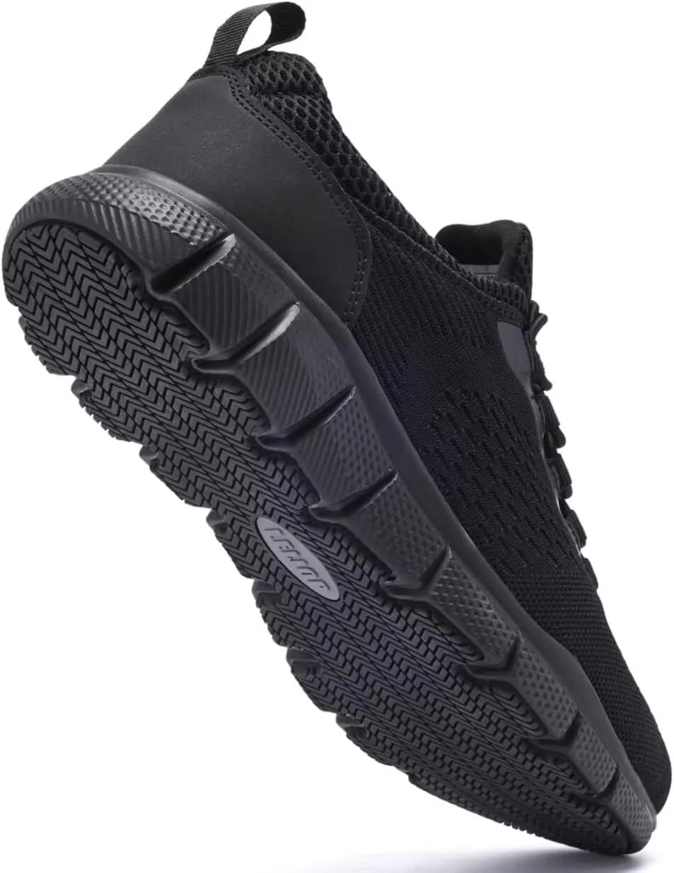 Men's Leather Non Slip Food Service Shoes Comfortable Lightweight Slip Resistant Chef Shoes for Kitchen,Restaurant,Hospital