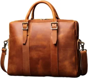 Men's Leather Shoulder Bags Laptop Bags Luggage Bags Carrying Cases Totes Handbags Briefcases Messenger Bags