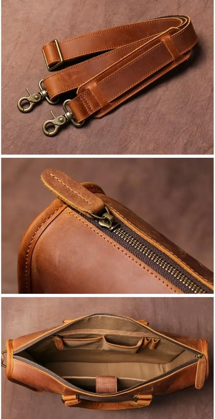 Men's Leather Shoulder Bags Messenger Bags Laptop Bags Luggage Bags Carrying Cases Totes Handbags Briefcases